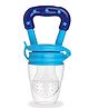 Chinmay Kids 1 Pc Baby Pacifier Food Feeder Silicone Fresh Fruit Milk Nibbler Feeding Safe Kids Supplies Nipple Teat Pacifier Bottles - Soother (Blue)