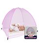 Kolar Bottomless Mosquito Net for Babies Portable Machardaani Large - Pink