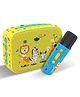 Saregama Carvaan Mini Kids with Wireless Mic - 300+ Pre-Loaded Stories, Rhymes, Learnings and Mantras with Rechargeable Battery/Bluetooth/USB/Aux in-Out/Play in Loop - Baby Yellow
