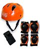 AXG New Goal Premium Latest Design Adjustable Multipurpose Skating Kit (Orange)