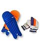 Airic Premium Leg guards and Right handed Batting Gloves For Youth (Age 12 to 15 yrs) Cricket Kit