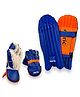 Airic Durable & Stylish Wicket Keeping Leg Guard & Gloves Cricket Kit