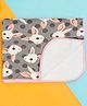 Baby Moo Rabbit Sweet Dreams Water-resistant Bed Protector - Grey