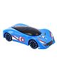 Marvel Pull Back Hyper Car Captain America - Blue