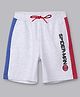Kidsville Marvel Avengers Superheroes Featuring Spider Man Printed Shorts - Grey