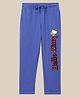Kidsville Hello Kitty Featuring Kitty White Printed Track Pant - Blue