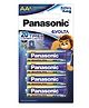 Panasonic EVOLTA Alkaline AA Battery Pack of 4 - 1.5 V