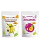 Littlecherrymom Power Pancake Combo - Ragi Choco Banana + Wheat Amaranth Pineapple - 175 g Each