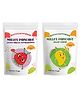 Littlecherrymom Super Millets Pancake Combo -  Little Millet Strawberry Jowar Mango - 175g Each