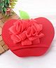 Baby Bath Glove Apple Shape - Red