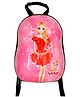 D Paradise Hard-Case Standing Girl Print Backpack  - 13 Inches