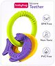 Babyhug Fish Shaped Silicone Teether- Multicolor