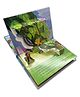 Set of 2 POP UP books World Famous Fairy Tales The Jungle Book and Jack and the Beanstalk Enchanted Tales: From Jungle Adventures to Sky-High Quests' - English