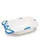 LuvLap Bubble Baby Bath tub with Soft Curved Edges, 6 m+, Ergonomic & Spacious, Durable Material (Blue)