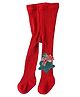 Little Surprise Box Christmas Glitter XMAS Tree Red Kids Full Length Stockings Tights  for Christmas Party