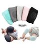 Enorme Baby Pair of 5 Anti-Slip Safety Protector Knee and Elbow Crawling Pads for Babies- Color May Vary