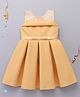 M'PRINCESS Sleeveless Party Wear Dress - Gold