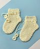 Little Peas Handmade   Woollen Socks - Off White
