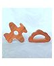 Aeroplane & Cloud Neem Teether Pack of 2