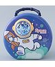 ZOE Space Theme Money Bank with Lock and Key - Blue