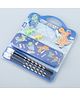 ZOE Stationery Set Dinosaur Theme - Blue