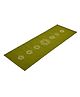 Sarveda Cotton Yoga Mat - 7 Chakras- Green