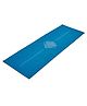 Sarveda Cotton Yoga Mat- Lotus- Blue
