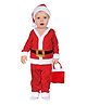 Kaku Fancy Dress Christmas Theme Santa Claus  Costume Set - Red & White