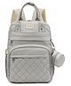 House of Quirk Diaper Bag Maternity BackpackDiaper Bag for Travel  - Duhoi Grey