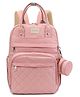 House of Quirk Diaper Bag Maternity Backpack - Pink