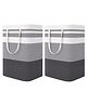 House of Quirk Laundry Hamper Collapsible Large Laundry Baskets with Easy Carry Handles  Set of 2