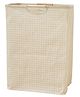 House of Quirk 52 Litre Linen Cotton Collapsible Laundry Basket