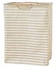 House of Quirk 52 Litre Linen Cotton Collapsible Laundry Basket