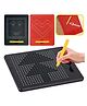 YAMAMA Small Doodle Writing Magnetic Drawing Board Erasable MagPad Play Pad Educational Toys For Kids  Color May Vary