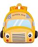 Elecart School Bus Theme Miniature Backpack for Kids Pre Schoolers - 10.2 Inches