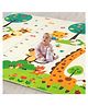 LuvLap Number Zoo Double Sided Waterproof Baby Play Mat, Extra Large, Multicolour