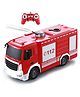 Azhari Remote Control Fire Engine with Water Spray Sounds & Lights- Red