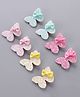 Babyhug Free Size Bow & Butterfly Clips Set of 8 - Multicolor