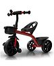 Baybee Actro Baby Tricycle for Kids Smart Plug & Play Kids Cycle with Eva Wheels Bell Storage Baskets & High Backrest (Red)