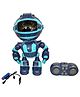 AKN TOYS 360 DEGREE ROTED ROBOT , AUTO DEMO SHAKE AND  PERFORM THE ACTION DANCE  (COLOR MAY VARY )