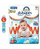 Wowper Fresh Baby Diaper Pants By DOMS| Wetness Indicator | Upto 12 Hrs Absorption | 9-14 Kg | L  (62 Pieces)