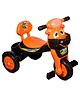 FUNRISE TOYS AND RIDEON Baby Tricycle with Musical Horn and led Lights with 2 Baskets Comfortable Seat and Back Rest Smooth Wheels- 711 New Orange