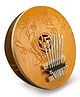 Sarveda Kalimba 7 keys - Plain engraved Iguana