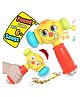 Azhari Hola Toy Hammer Baby Hammer Toys with Music Sound & Lights, Baby Musical Toys in Entertainment & Learning Mode