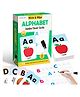 Fingo Brain Write & Wipe Jumbo Alphabet Flash Cards 32 Cards -Multicolour