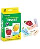 Fingo Brain My Big Fruits Flash Cards 32 Cards - Multicolour