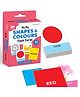 Fingo Brain My Big Shapes & Colours Flash Cards 32 Cards - Multicolour