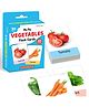 Fingo Brain My Big Vegetables Flash Cards 32 Cards - Multicolour