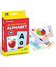 Fingo Brain My First Alphabet Flash Cards 36 Cards - Multicolour