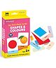 Fingo Brain My First Shapes & Colours Flash Cards 36 Cards - Multicolour